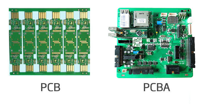 PCB与PCBA比较