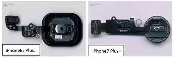  iPhone 7 Plus PCBA HOME键